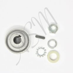 SM50 50mm pulley with mounting Hardware for Servo Motors