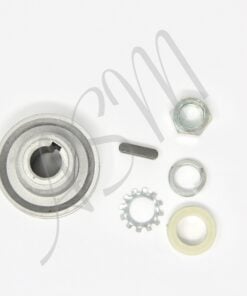 SM50 50mm pulley with mounting Hardware for Servo Motors