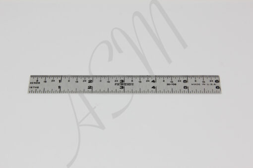 Fairgate 6" Aluminum Ruler