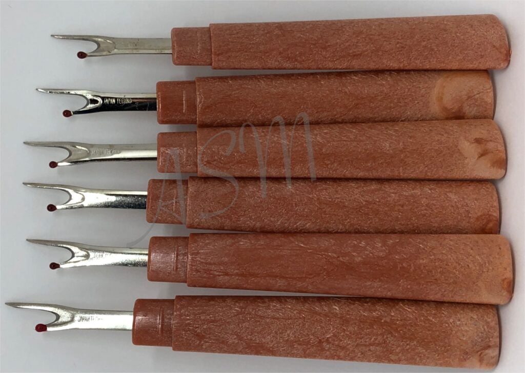 Seam Ripper Handle 6 pcs Heavy Duty New Flat Woody Handle For Seam Ripper #112R Made in ...