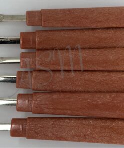 6 pcs Heavy Duty New Flat Woody Handle For Seam Ripper #112R Made in Japan