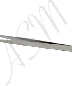 Smooth Straight Stainless Steel Tweezer