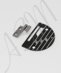 Alternative view of Needle Plate and Feed Dog for Roller Foot