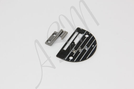 Needle Plate and Feed Dog for Roller Foot - Image 2