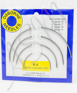 C.S. Osborne No. K-4 Diamond Point Curved Needle Kit