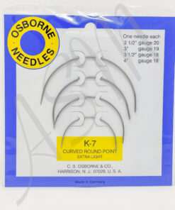 C.S. Osborne No. K-7 Extra Light Curved Needle Kit
