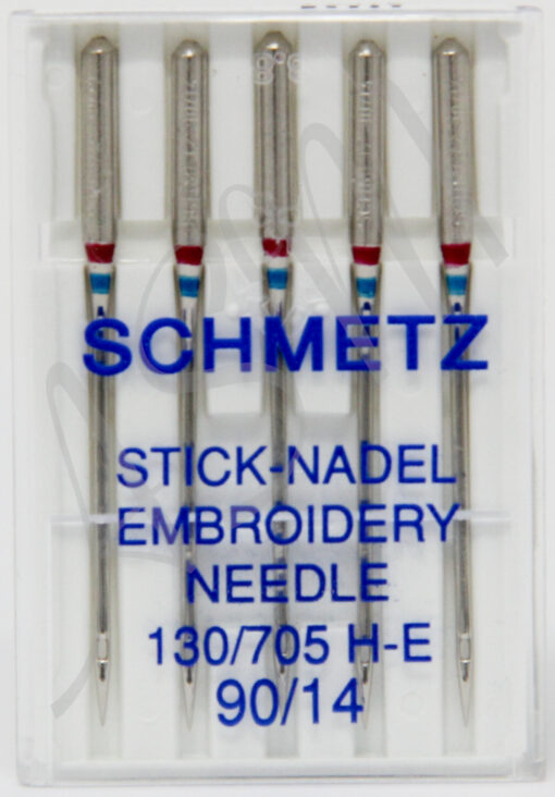 Schmetz 130/705 H-E Embroidery Machine Needles (5pk)