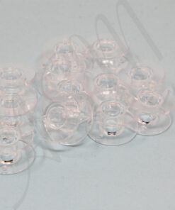 12 Pack Plastic Bobbins 2518P for Home Sewing Machine
