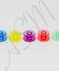 Alternative view of 25 Pack Assorted Color Plastic Bobbins w/Plastic Box