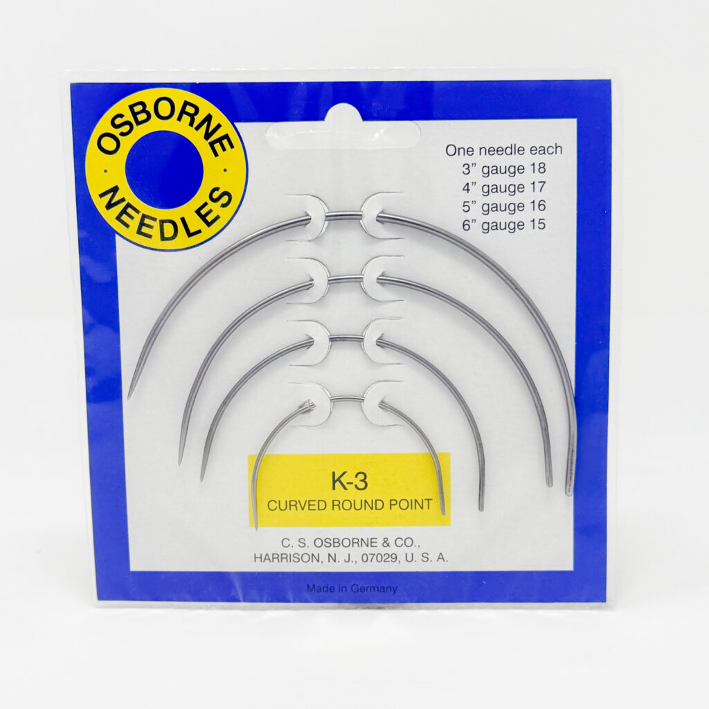 Round Point Needle C.S. Osborne No K-3 Round Point Needle Kit - ASM Sewing Supplies