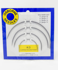 C.S. Osborne No K-3 Round Point Needle Kit