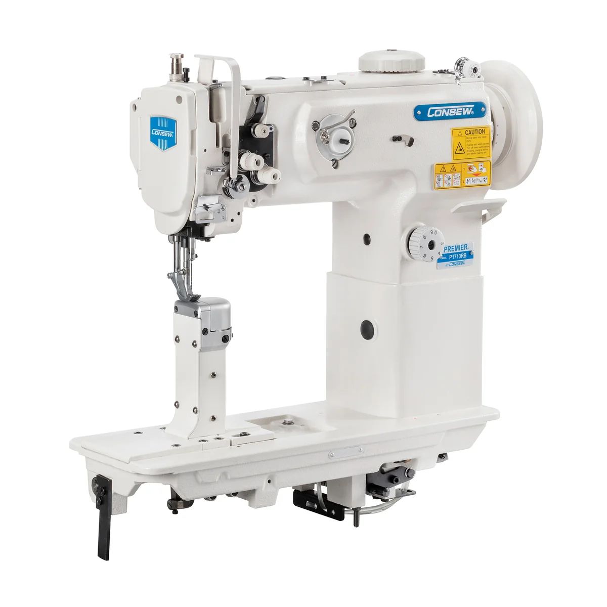 Consew P1710RB single needle postbed walking foot upholstery sewing machine